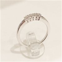 Anello Vidali Gioielli Donna in Oro bianco Diamante ANOR-66-34 - ANOR-66-34